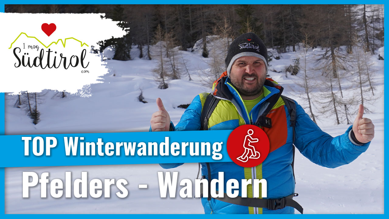 Pfelders Wandern Winter Lazinser Alm